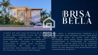 Casa com 6 suítes próximo do acesso a praia a venda no Condomínio Praia Bella em Praia do Forte Bahia