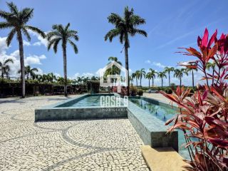 Terreno plano de esquina nascente á venda no Condomínio La Laguna Praia do Forte Bahia