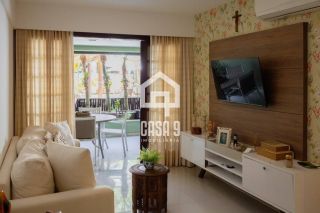 Apartamento a venda com 1 quarto no condomínio Kauai, frente mar e na Vila de Praia do Forte Bahia