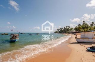 Apartamento a venda com 1 quarto no condomínio Kauai, frente mar e na Vila de Praia do Forte Bahia