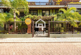 Apartamento a venda com 1 quarto no condomínio Kauai, frente mar e na Vila de Praia do Forte Bahia