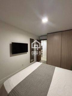 Apartamento a venda com 1 quarto no condomínio Kauai na praça da igrejinha de Praia do Forte Bahia
