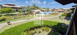 Apartamento pé na areia mobiliado a venda com 2 quartos no condomínio Ykutiba em Imbassai Bahia
