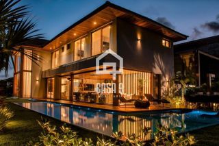 Casa de luxo a venda com 6 suítes no condomínio Jacarandas- Piscinas Naturais em Praia do Forte Bahia