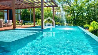 Casa a venda com 6 suítes mobiliada de alto padrão no condomínio Enseada do Castelo em Praia do Forte Bahia