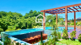 Casa a venda com 6 suítes mobiliada de alto padrão no condomínio Enseada do Castelo em Praia do Forte Bahia