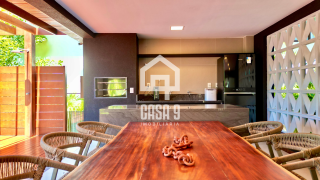 Casa a venda com 6 suítes mobiliada de alto padrão no condomínio Enseada do Castelo em Praia do Forte Bahia
