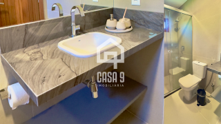 Casa a venda com 6 suítes mobiliada de alto padrão no condomínio Enseada do Castelo em Praia do Forte Bahia