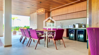 Casa de alto padrão a venda mobiliada com 6 suítes no Alphaville Guarajuba Bahia