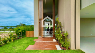 Casa de alto padrão a venda mobiliada com 6 suítes no Alphaville Guarajuba Bahia