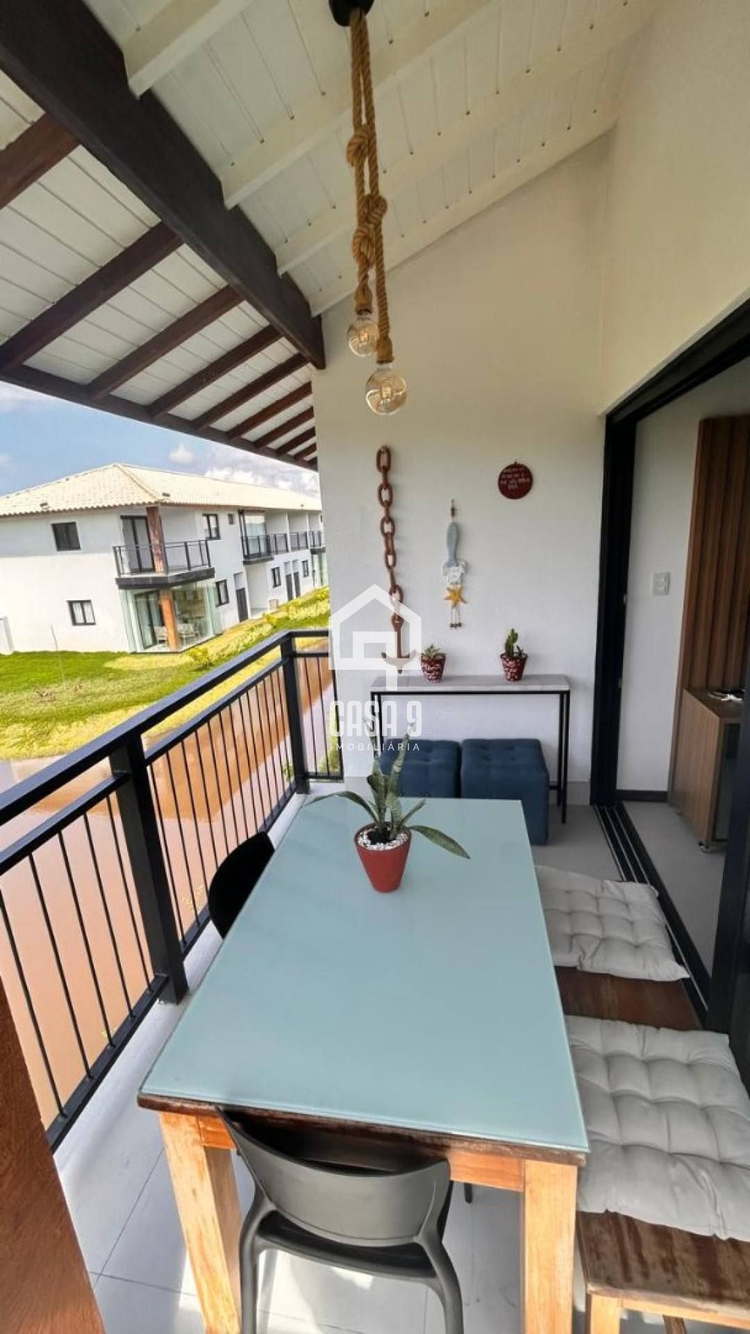 Apartamento superior 1 quarto mobiliado a venda condomínio Vila do Lago Praia do Forte Bahia