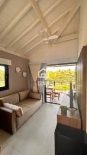 Apartamento superior 1 quarto mobiliado a venda condomínio Vila do Lago Praia do Forte Bahia