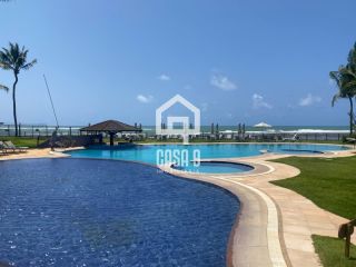 Apartamento a venda com 2 suítes no condomínio Bali Bahia frente mar em Praia do Forte Bahia