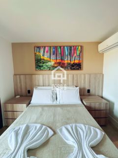 Apartamento a venda com 2 suítes no condomínio Bali Bahia frente mar em Praia do Forte Bahia