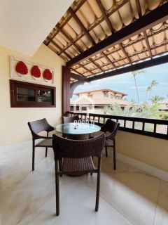 Apartamento a venda com 2 suítes no condomínio Bali Bahia frente mar em Praia do Forte Bahia