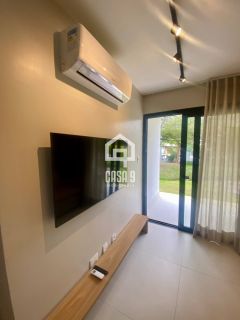 Apartamento térreo mobiliado a venda com 2 quartos no condomínio Vila do Lago em Praia do Forte Bahia