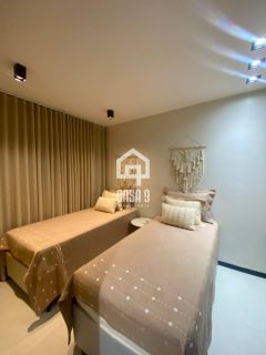Apartamento térreo mobiliado a venda com 2 quartos no condomínio Vila do Lago em Praia do Forte Bahia