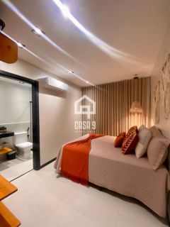 Apartamento térreo mobiliado a venda com 2 quartos no condomínio Vila do Lago em Praia do Forte Bahia
