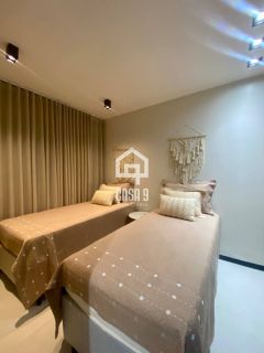 Apartamento térreo mobiliado a venda com 2 quartos no condomínio Vila do Lago em Praia do Forte Bahia