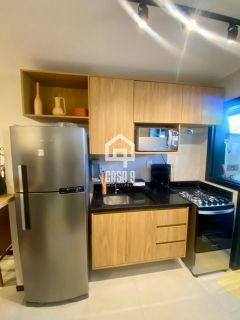 Apartamento térreo mobiliado a venda com 2 quartos no condomínio Vila do Lago em Praia do Forte Bahia