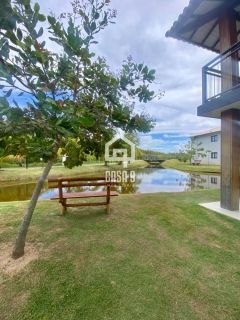 Apartamento térreo mobiliado a venda com 2 quartos no condomínio Vila do Lago em Praia do Forte Bahia