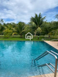 Apartamento térreo mobiliado a venda com 2 quartos no condomínio Vila do Lago em Praia do Forte Bahia