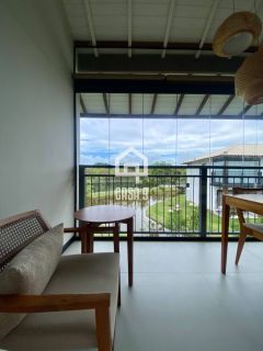 Apartamento tipo studio a venda com 1 quarto no Condomínio Vila do Lago em Praia do Forte Bahia