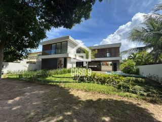 Casa alta padrão a venda mobiliada com 5 suítes em Guarajuba Bahia