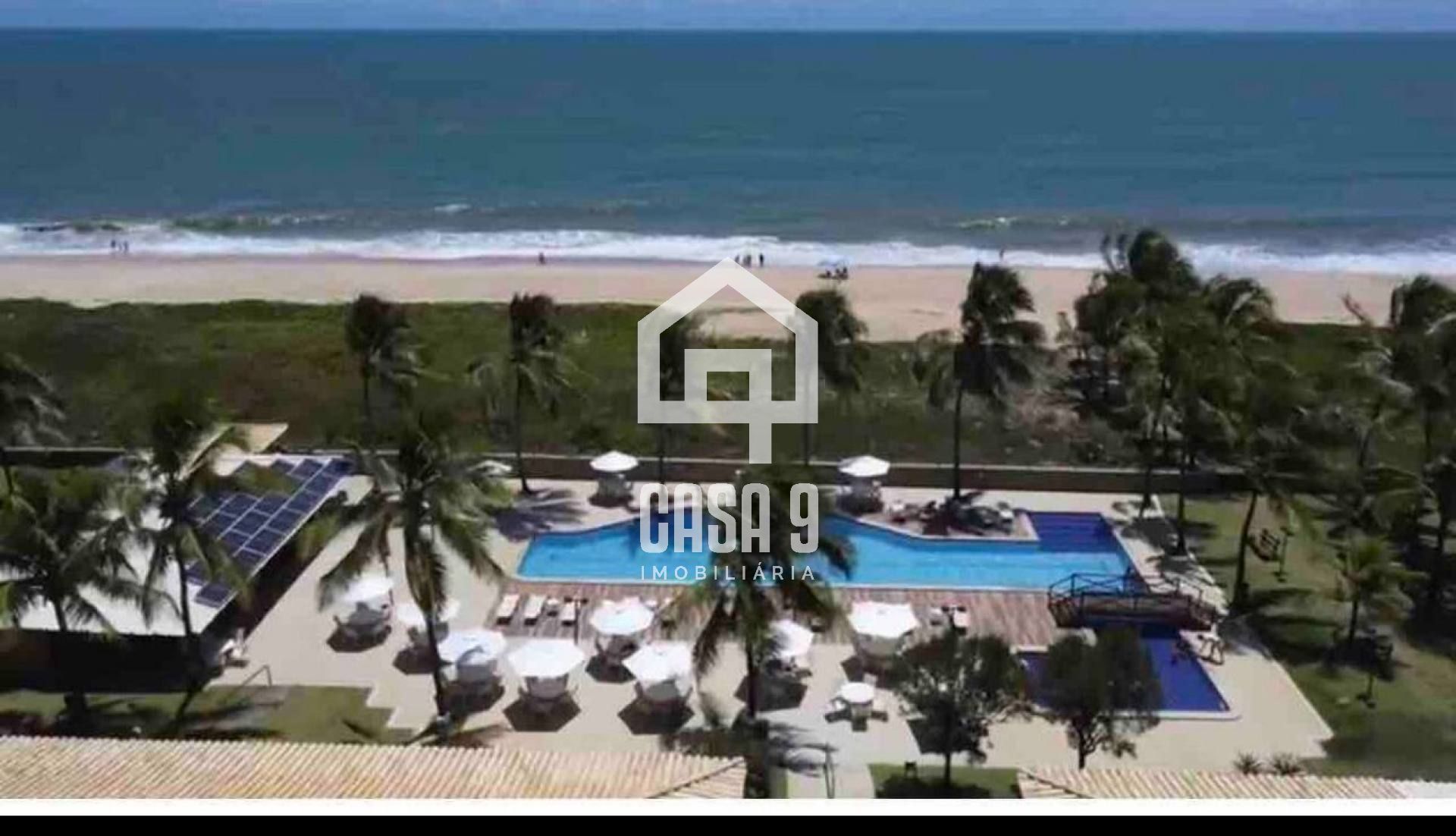 Apartamento duplex com 3 suítes pé na areia a venda no condominio Vilas da Praia em Itacimirim Bahia