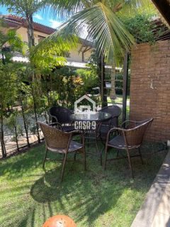 Apartamento duplex com 3 suítes pé na areia e mobiliado a venda em Itacimirim Bahia