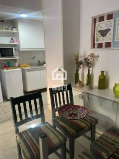 Apartamento duplex com 3 suítes pé na areia e mobiliado a venda em Itacimirim Bahia