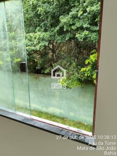 Casa a venda com 2 suítes próximo da Lagoa Aruá na região de Praia do Forte Bahia