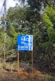 Terreno plano na avenida principal do loteamento Mar Azul a venda em Imbassai Bahia