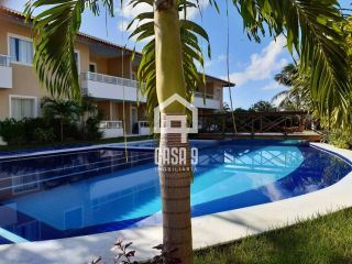 Apartamento térreo mobiliado com 2 quartos sendo 1 suíte a venda em Guarajuba Bahia