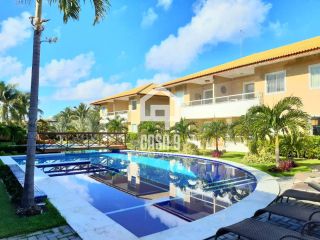 Apartamento térreo mobiliado com 2 quartos sendo 1 suíte a venda em Guarajuba Bahia