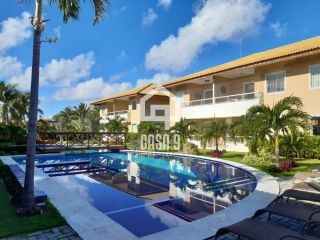 Apartamento térreo mobiliado com 2 quartos sendo 1 suíte a venda em Guarajuba Bahia