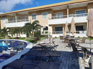 Apartamento térreo mobiliado com 2 quartos sendo 1 suíte a venda em Guarajuba Bahia