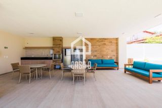 Apartamento novo a venda com 2 quartos e piscina de areia no condomínio Palm Beach em Guarajuba Bahia