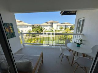 Apartamento superior 2 quartos reversível para 3 a venda no Village dos Ypes condomínio Piscinas Naturais Praia do Forte Bahia