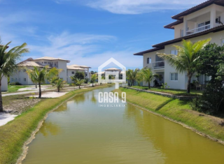 Apartamento superior 2 quartos reversível para 3 a venda no Village dos Ypes condomínio Piscinas Naturais Praia do Forte Bahia