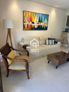 Apartamento superior pé na areia 3 suítes a venda na Praia da Espera em Itacimirim Bahia