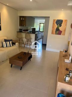 Apartamento superior pé na areia 3 suítes a venda na Praia da Espera em Itacimirim Bahia