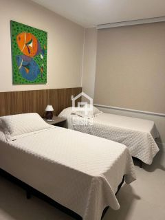 Apartamento superior pé na areia 3 suítes a venda na Praia da Espera em Itacimirim Bahia