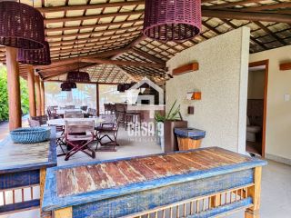 Apartamento superior pé na areia 3 suítes a venda na Praia da Espera em Itacimirim Bahia