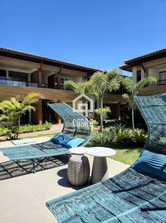 Apartamento térreo com 2 suítes a venda no condomínio Bioflora Residence em Itacimirim Bahia
