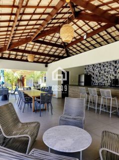 Apartamento térreo com 2 suítes a venda no condomínio Bioflora Residence em Itacimirim Bahia