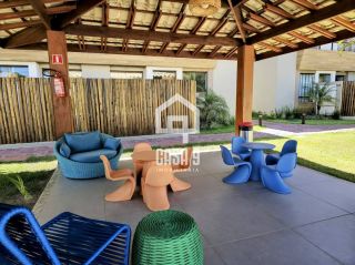 Apartamento térreo com 2 suítes a venda no condomínio Bioflora Residence em Itacimirim Bahia