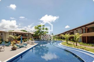 Apartamento térreo com 2 suítes a venda no condomínio Bioflora Residence em Itacimirim Bahia