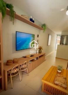 Apartamento térreo à venda com 2 suítes, jardim privativo com hidromassagem na Praia da Espera em Itacimirim Bahia