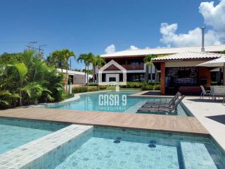 Apartamento térreo à venda com 2 suítes, jardim privativo com hidromassagem na Praia da Espera em Itacimirim Bahia